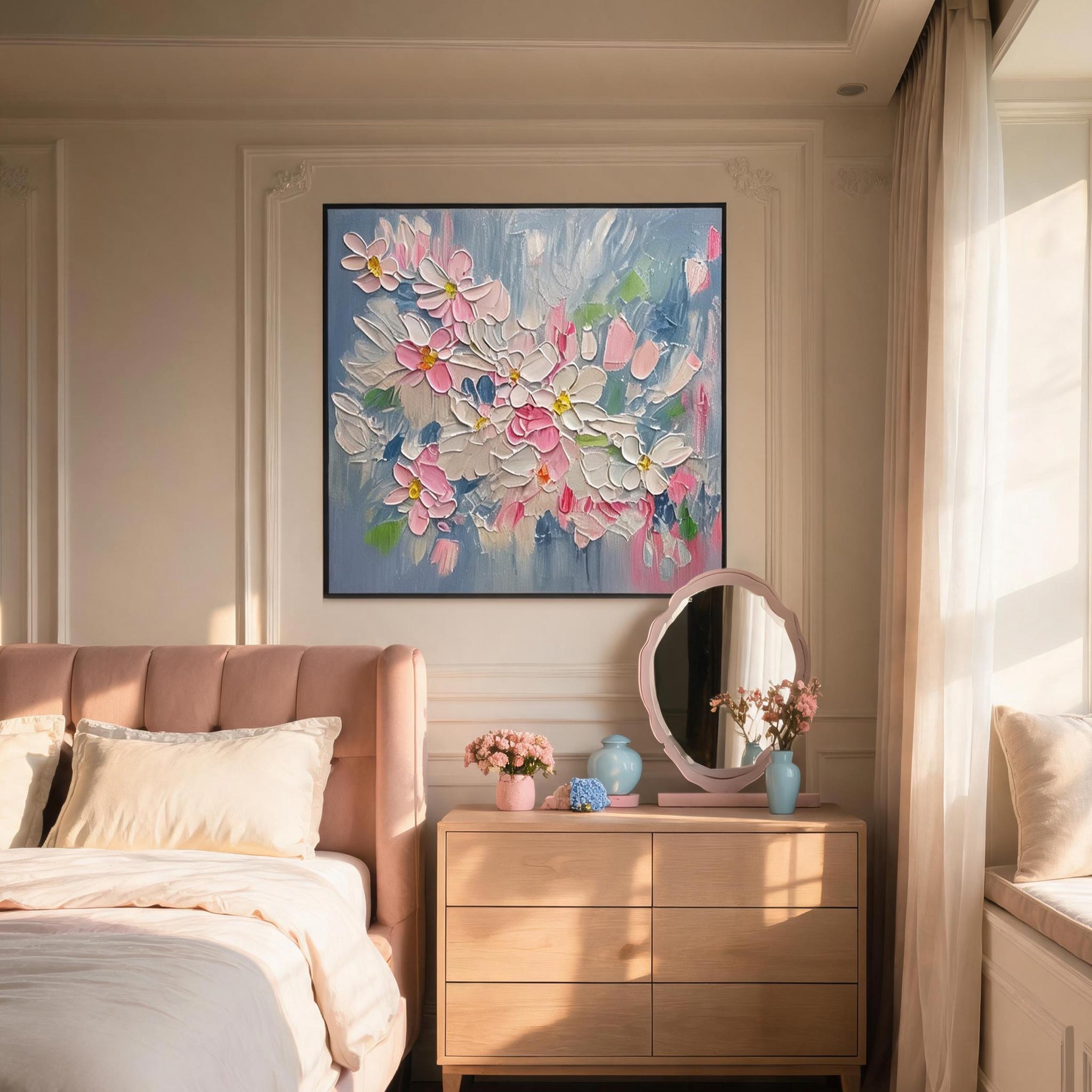 Pastel Blossom Wall Art #FL019