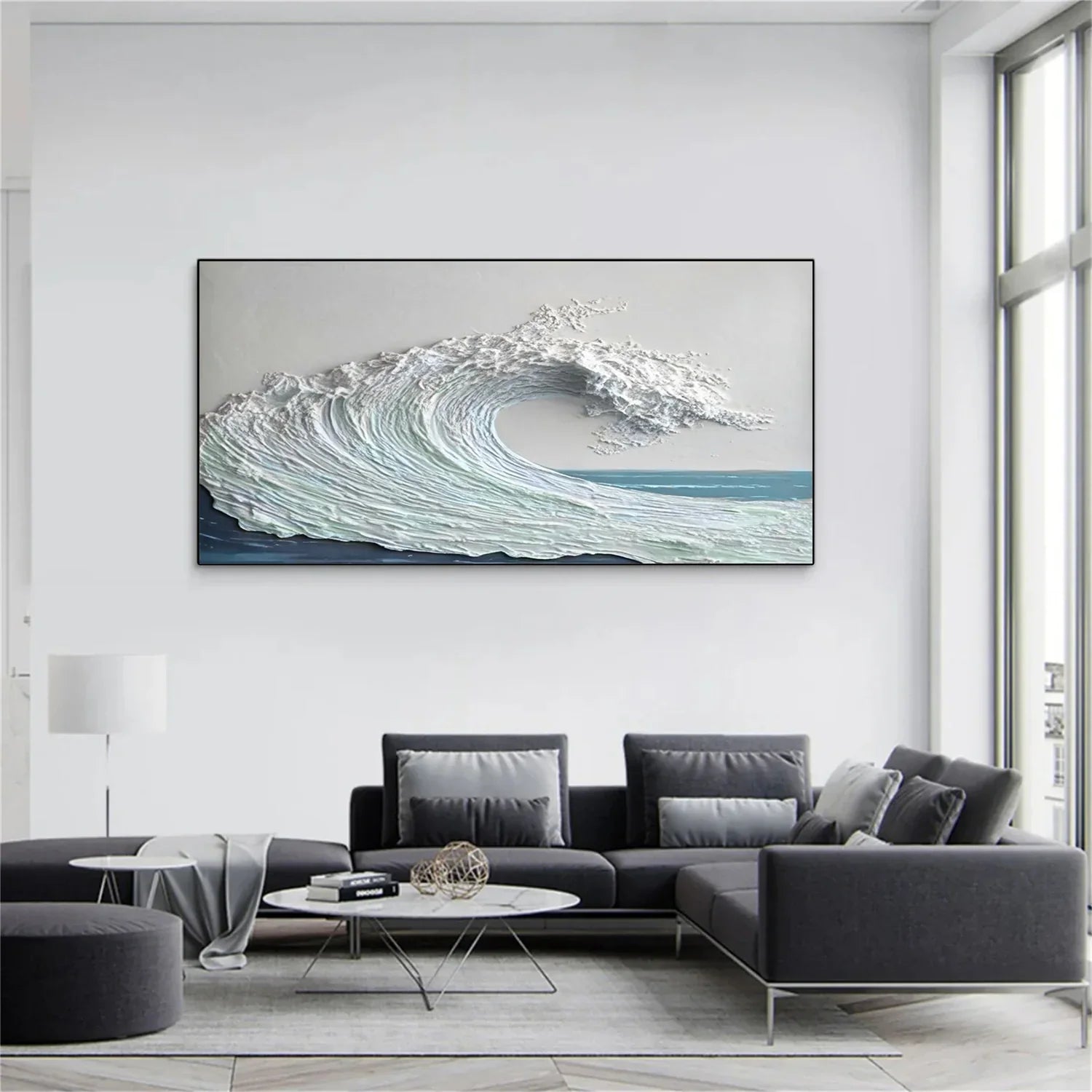 Sky And Ocean Painting #SO223