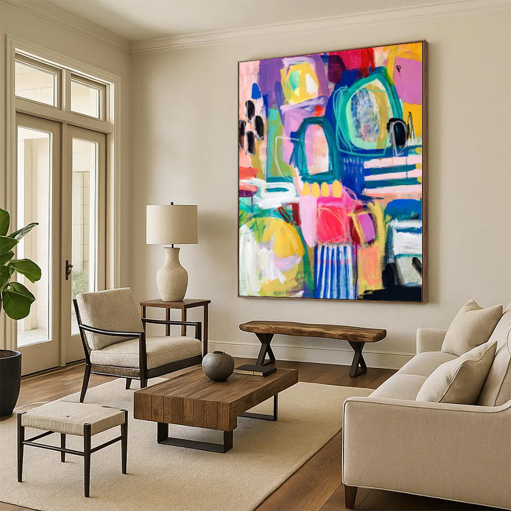 Colorful Abstract Art #AT025