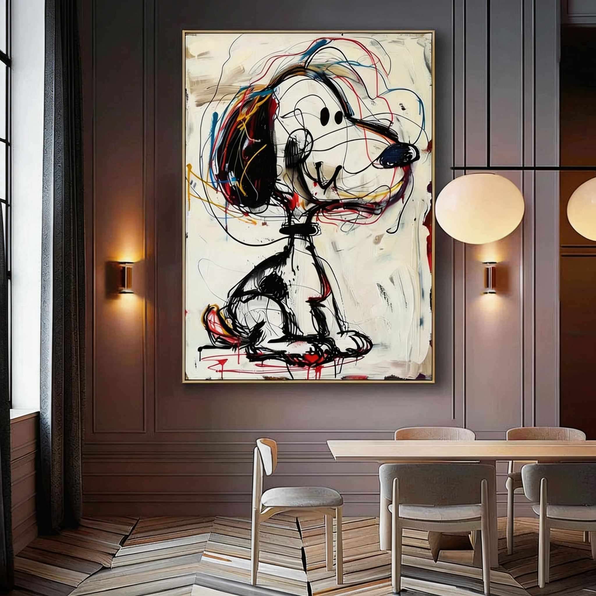 Colorful Abstract Art #AT023