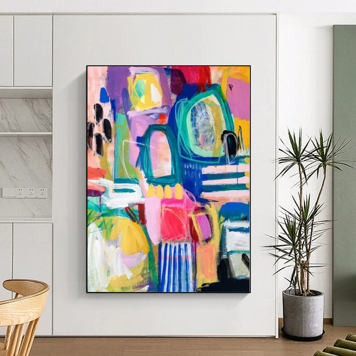 Colorful Abstract Art #AT025