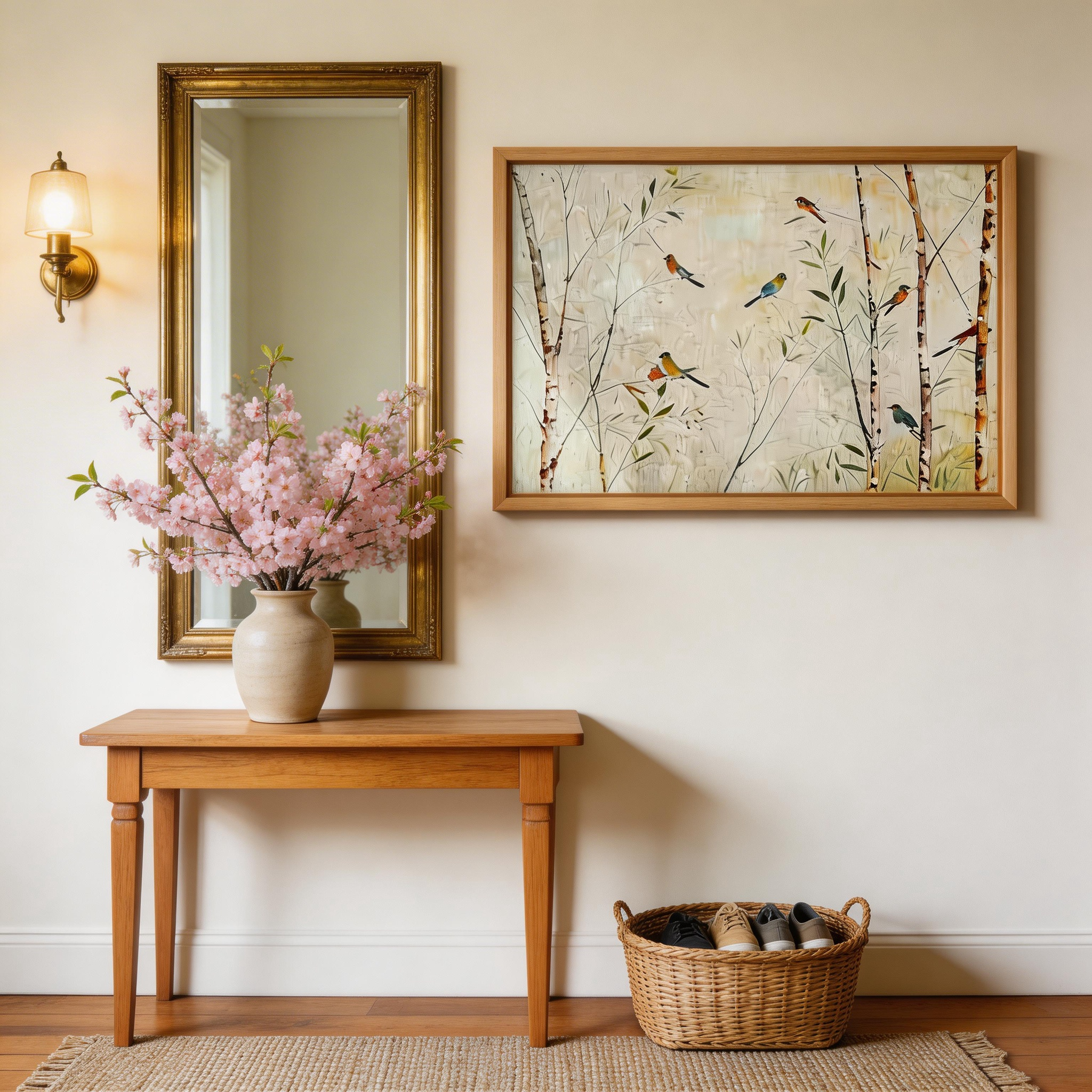 Bird Nature Canvas Wall Art #CP012