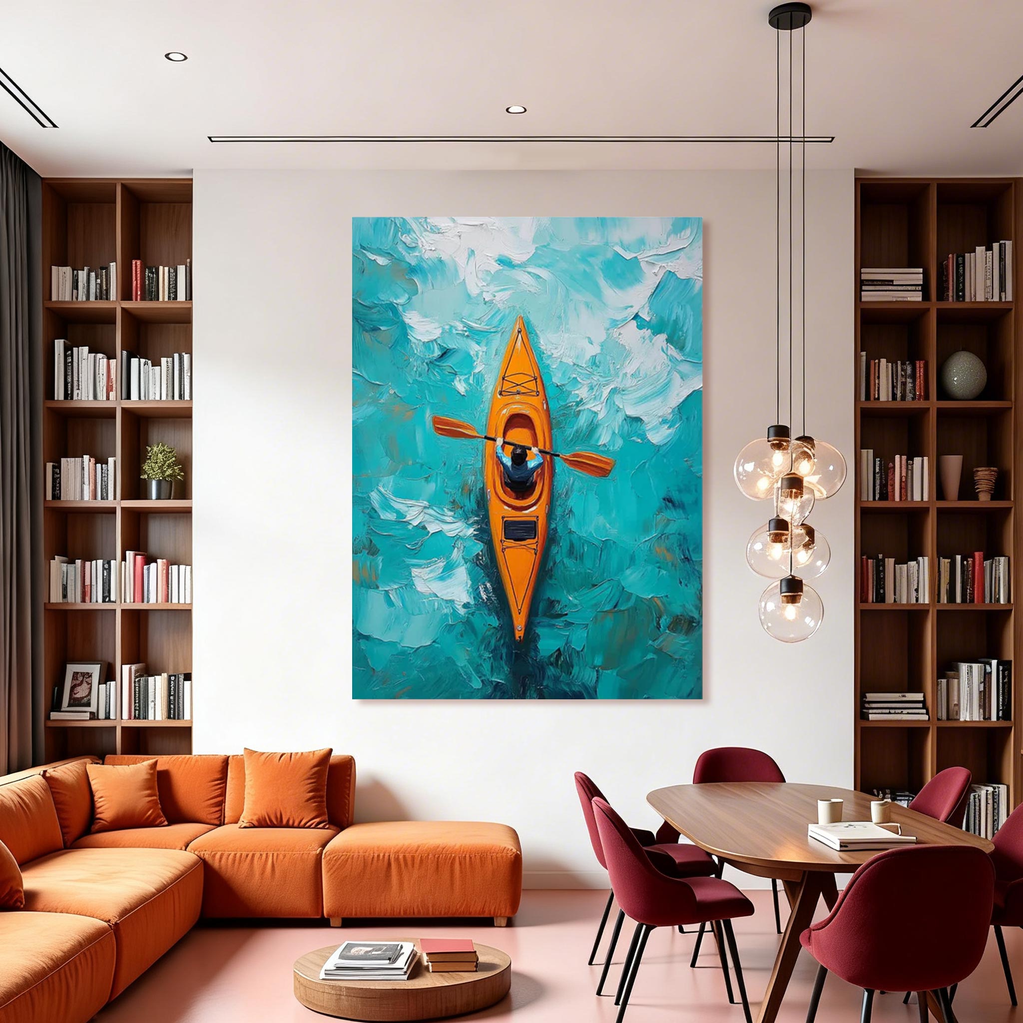 Coastal Adventure Canvas Painting #CP001
