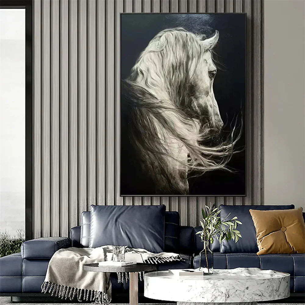 Abstract Animal Art Horse Wall Art #AT002