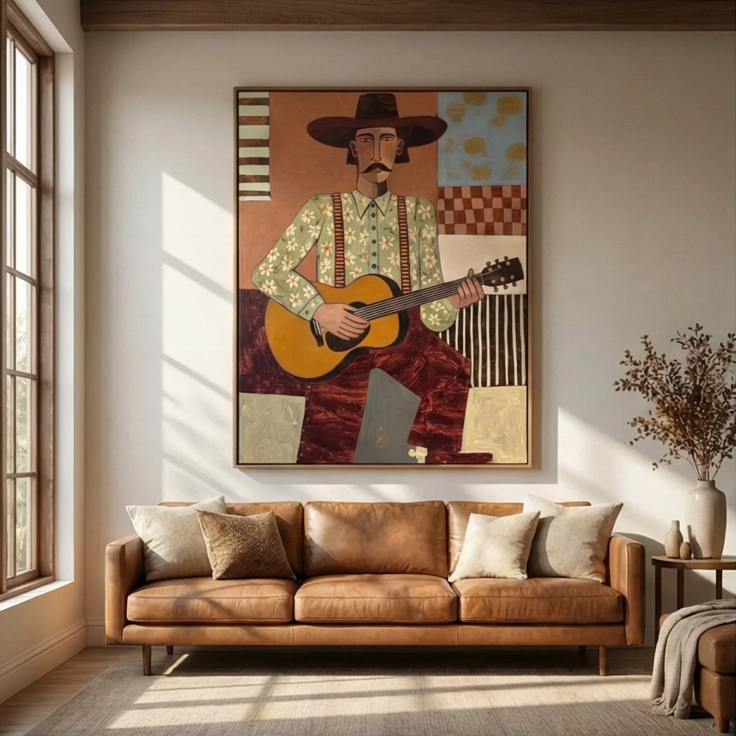 Vintage Americana Art | Desert Serenade