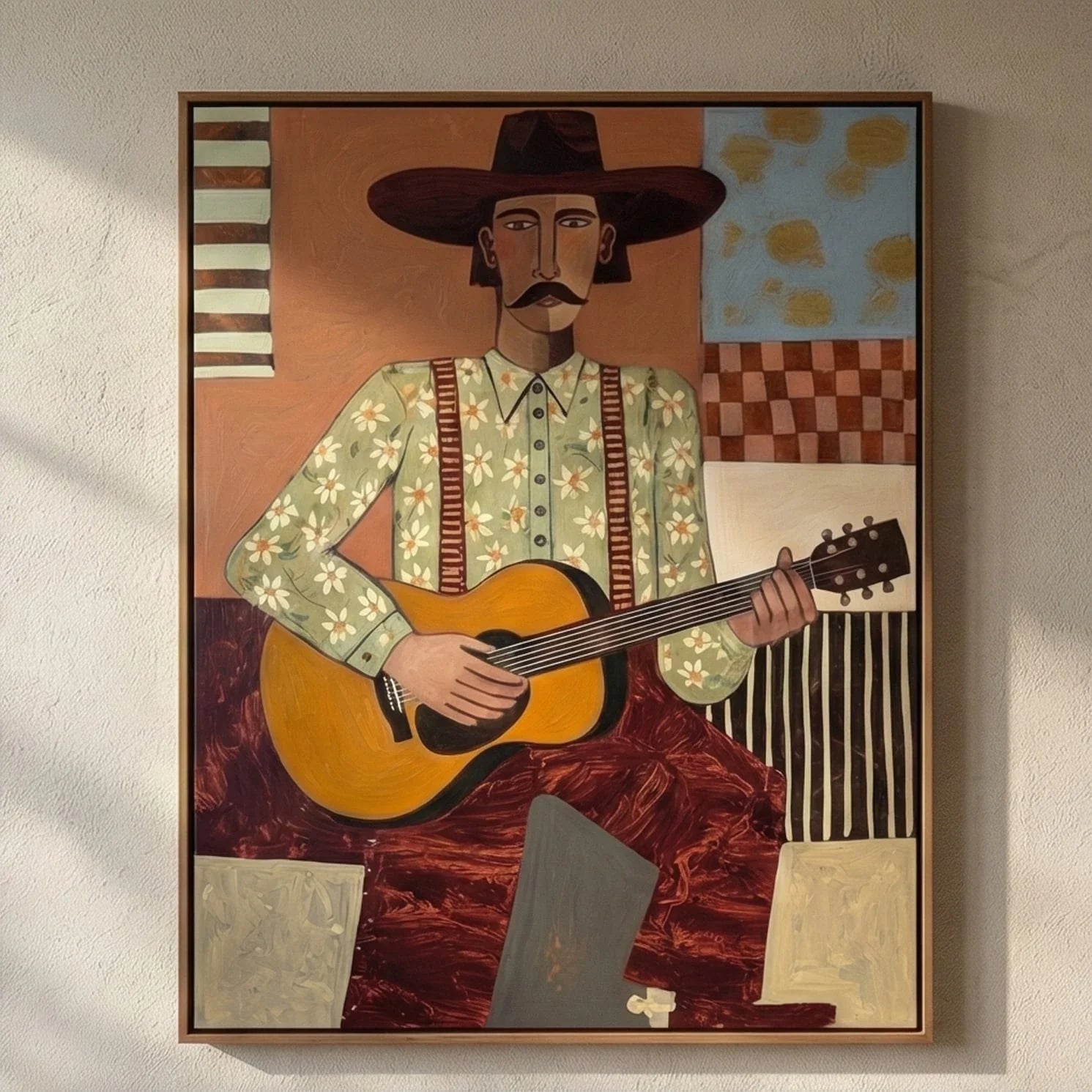 Vintage Americana Art | Desert Serenade