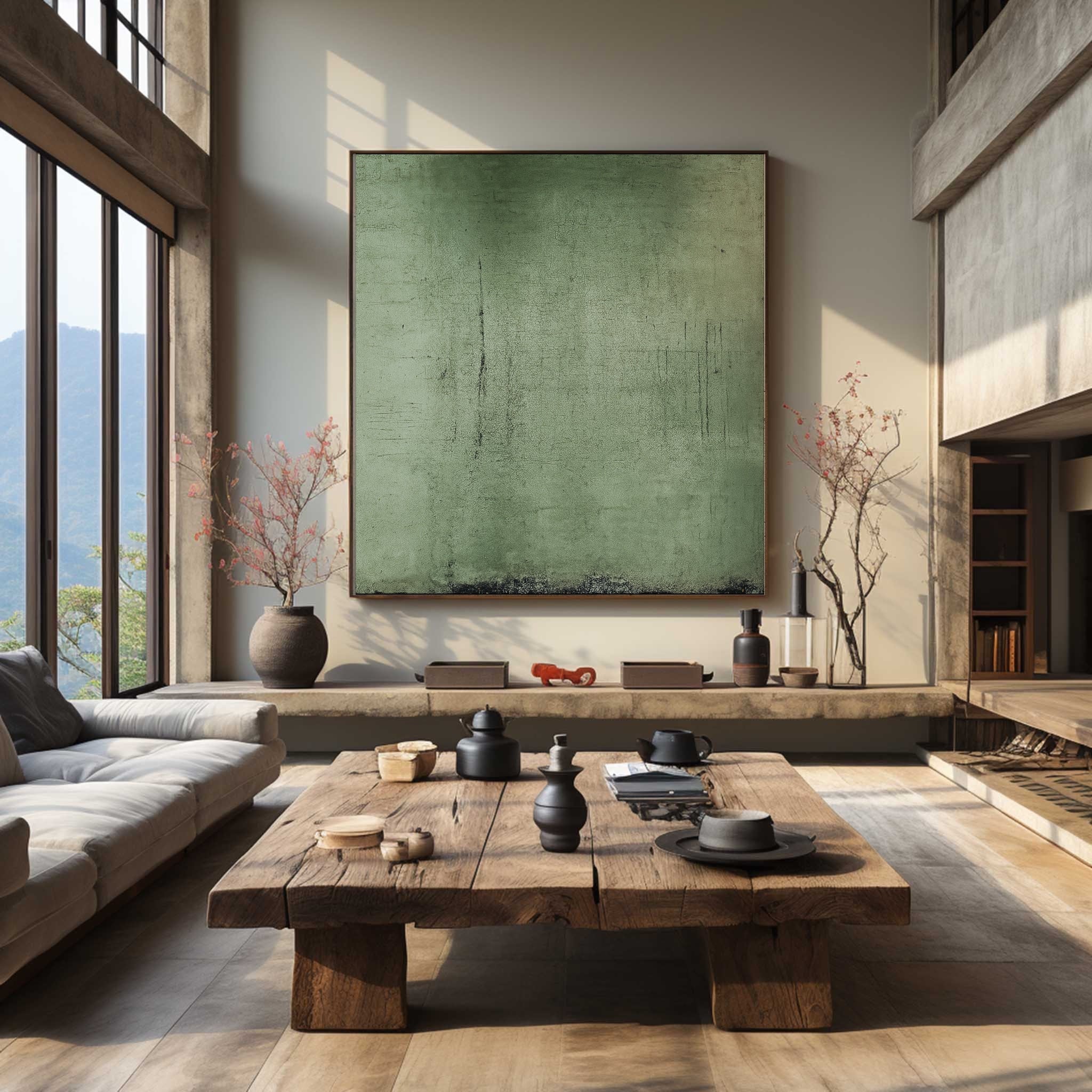 Wabi Sabi Abstract Painting #WS010