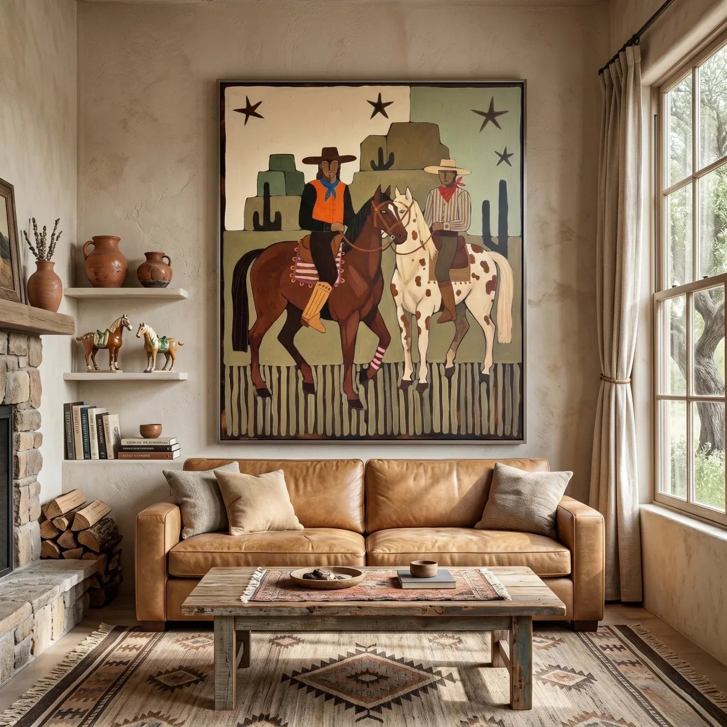 Western Cowboy Wall Art #WW005