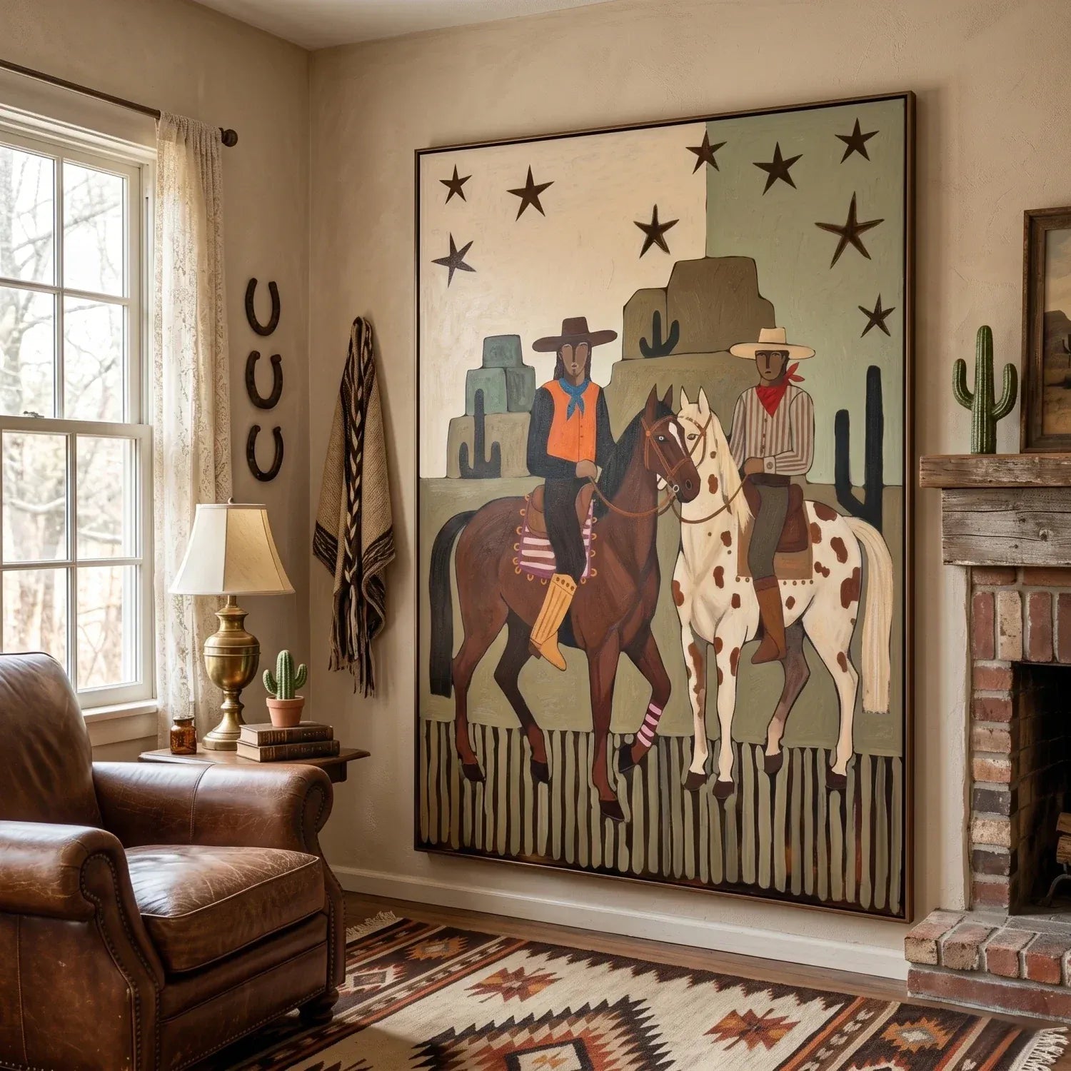 Western Cowboy Wall Art #WW005