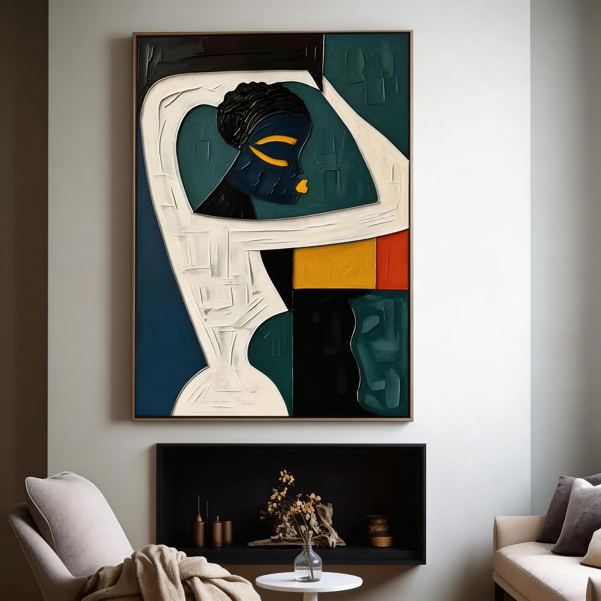 Colorful Abstract Art #AT016