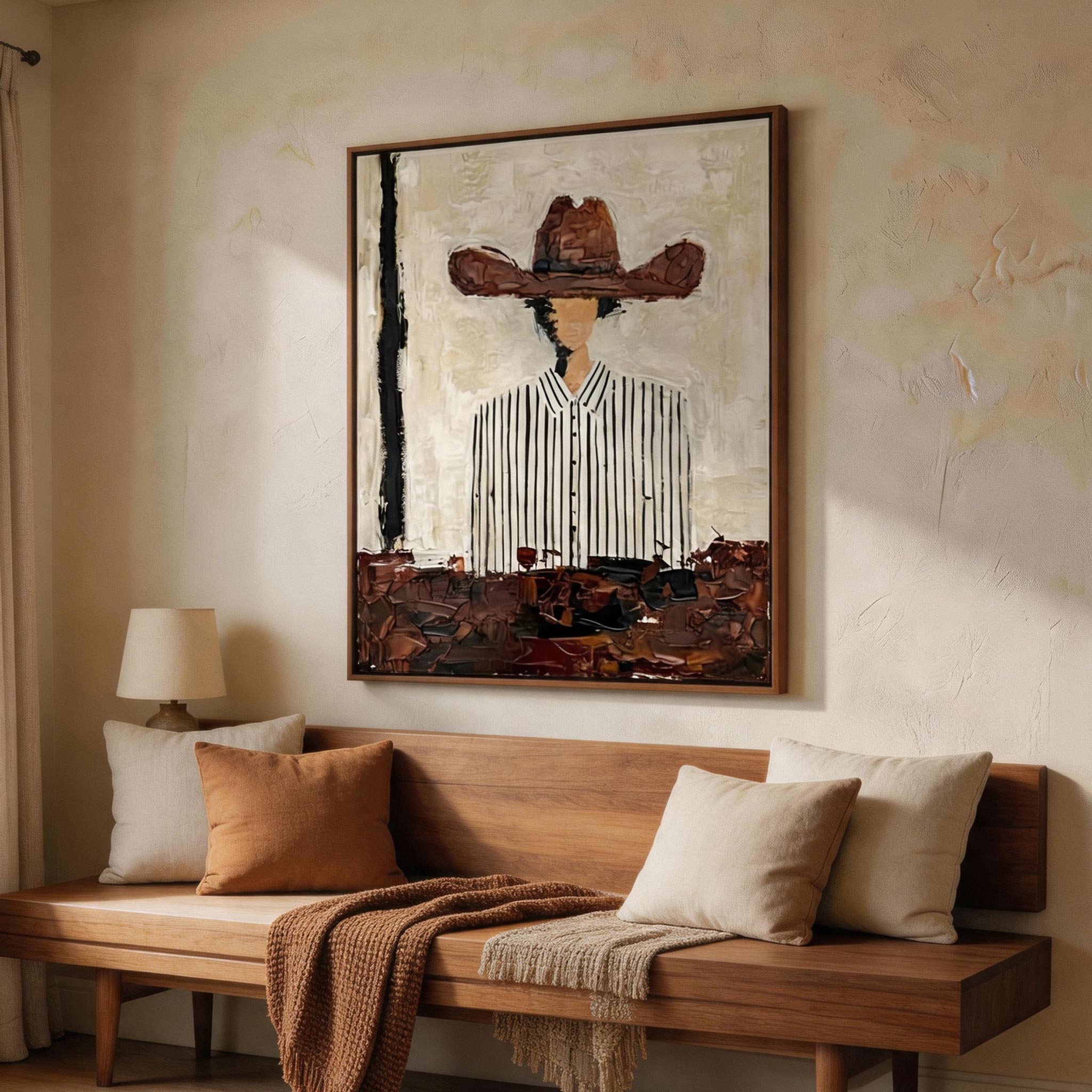 Vintage Americana Art | Myth of the Range MR001
