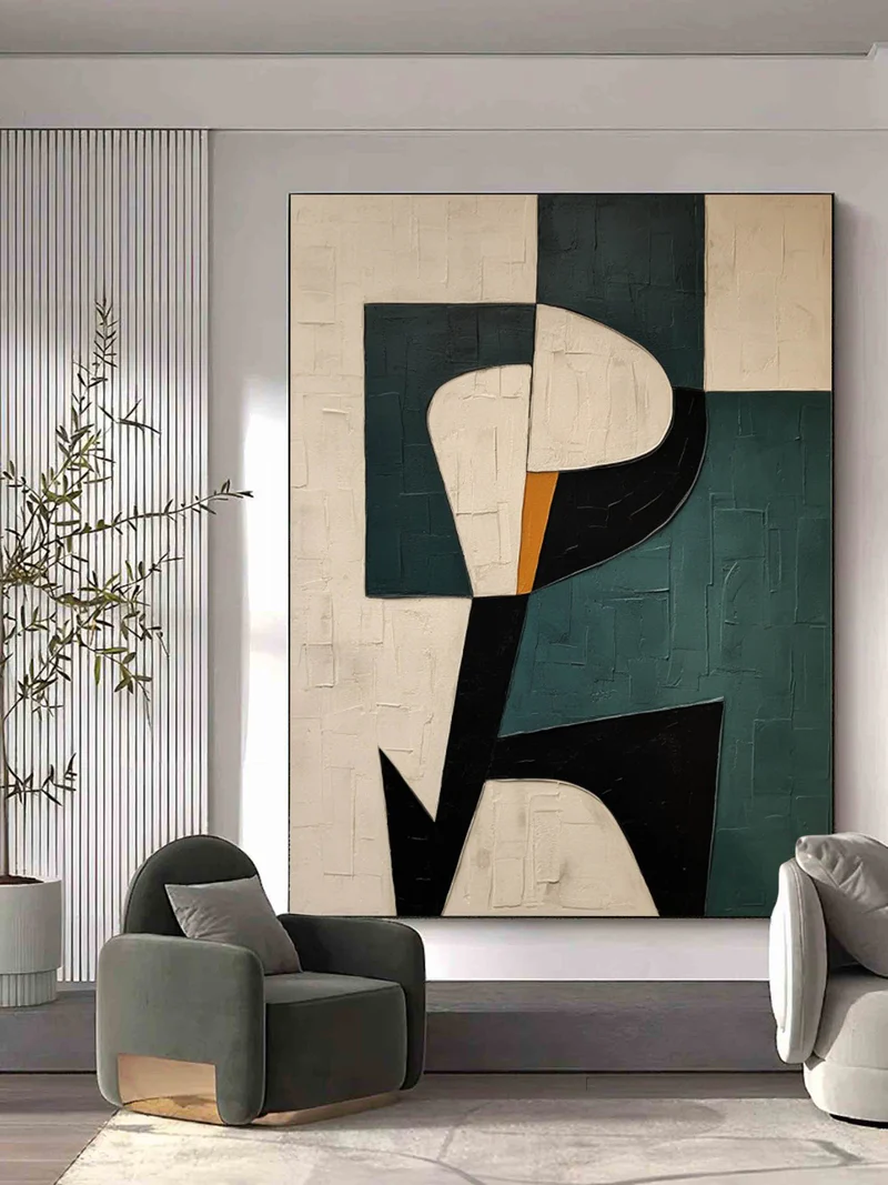 Wabi Sabi Abstract Textured Painting #WS017