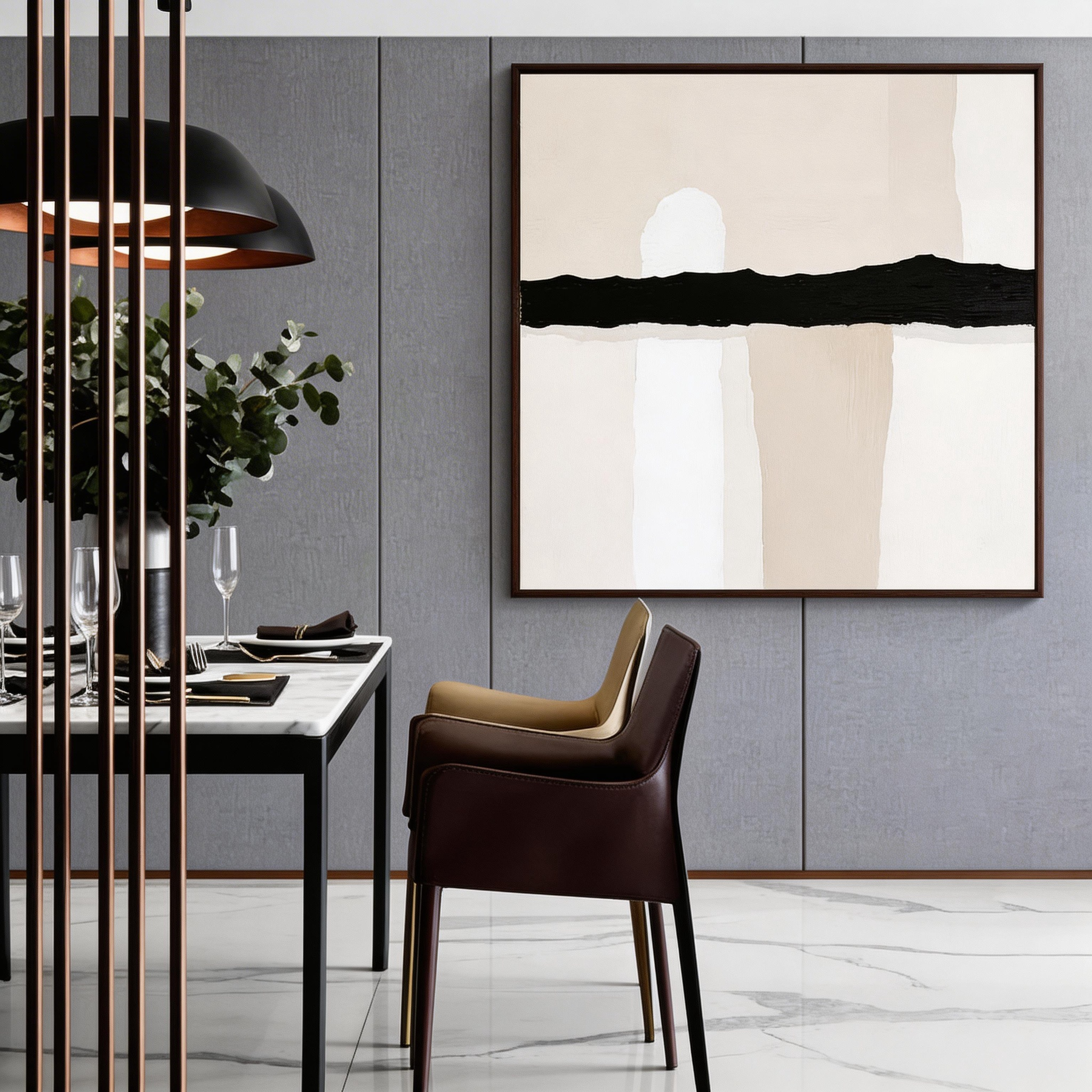 Wabi Sabi Art Painting "Abstract Elegance"#WS003