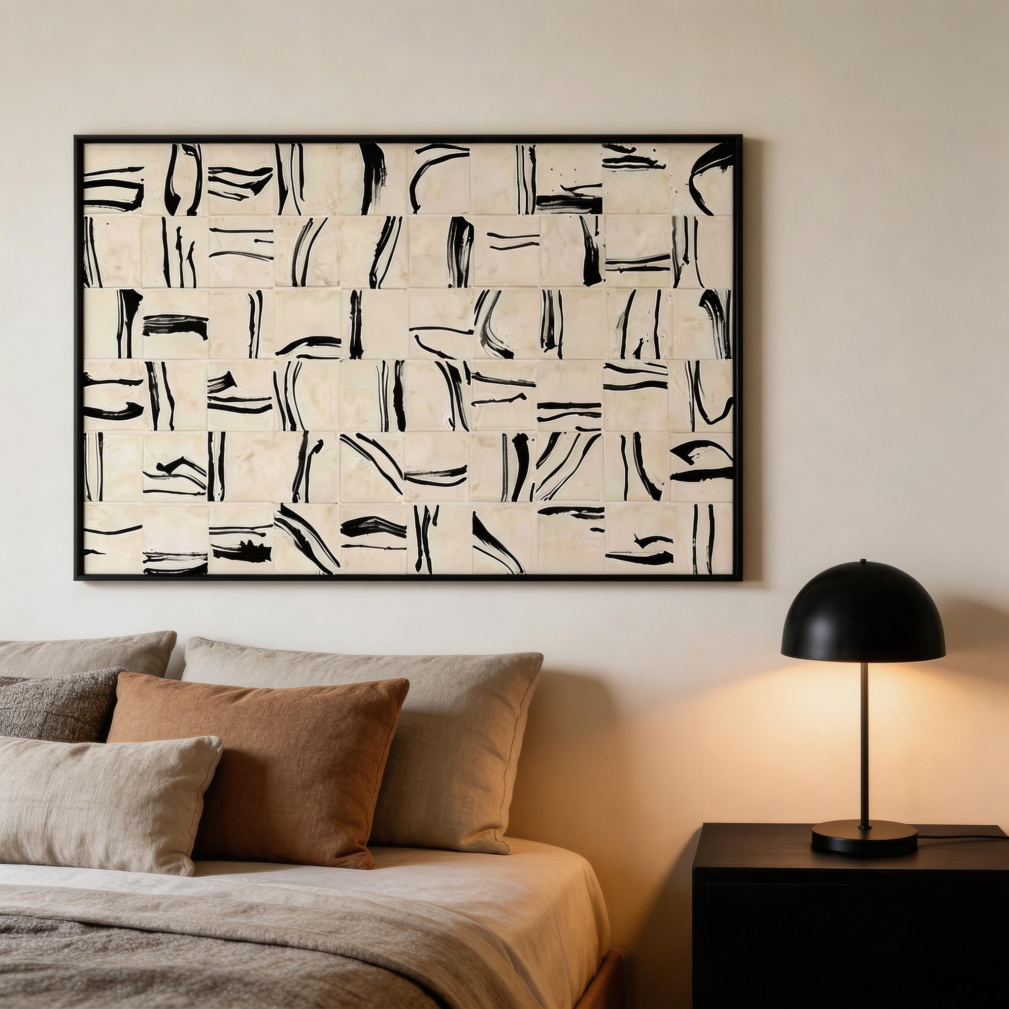 Minimalist Abstract Canvas Wall Art #MA016