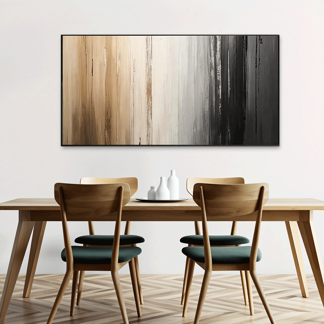Modern Abstract Wall Art Minimalist Style Painting #AB012