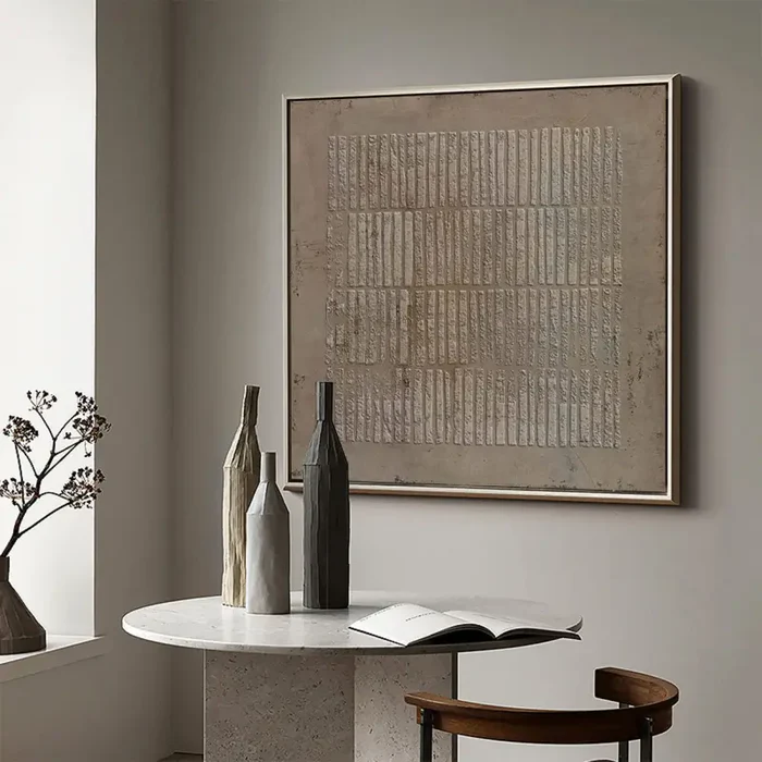 Wabi Sabi Abstract Textured Painting #WS016