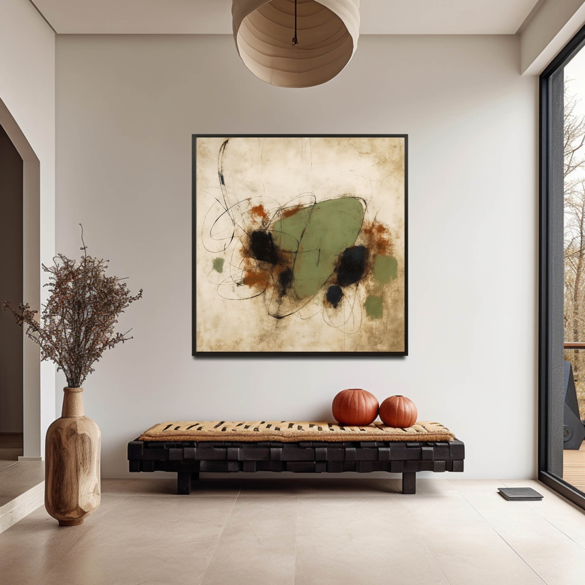 Wabi Sabi Abstract Painting #WS012