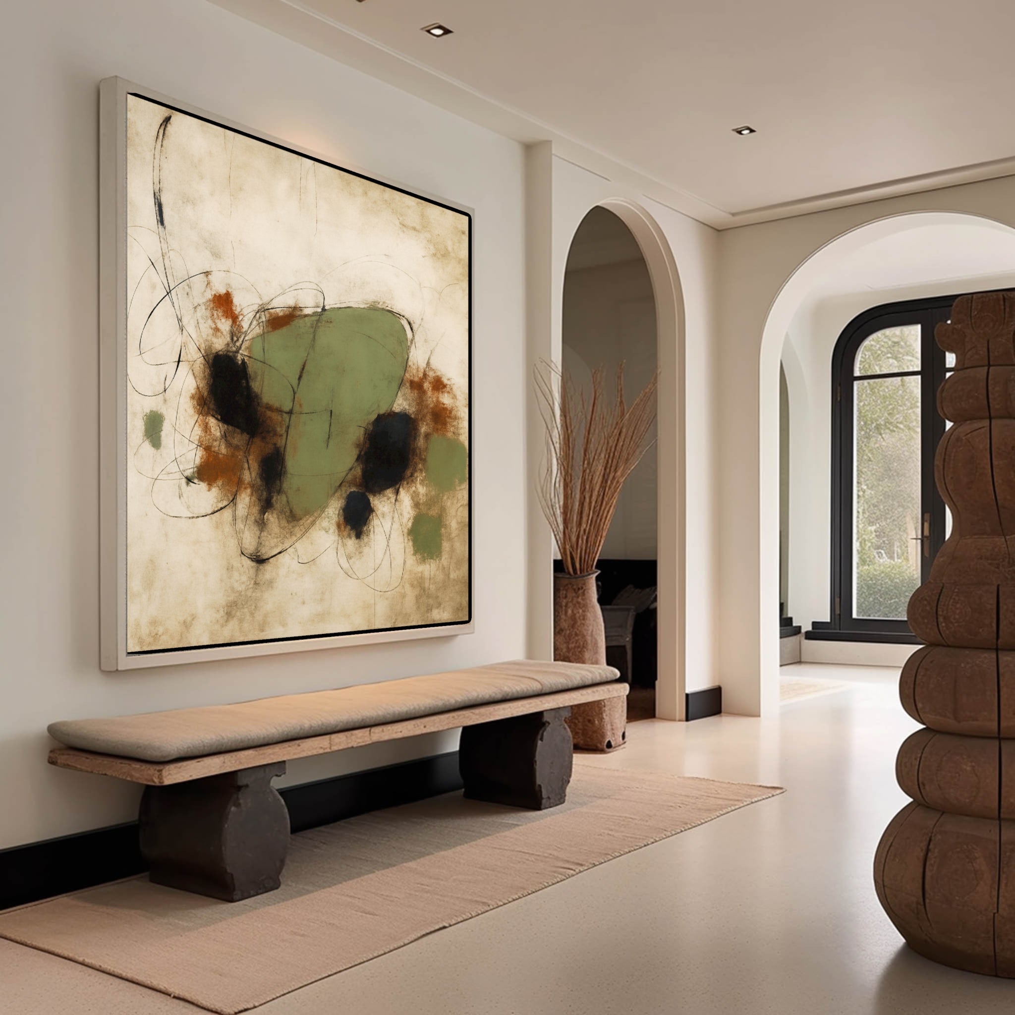 Wabi Sabi Abstract Painting #WS012