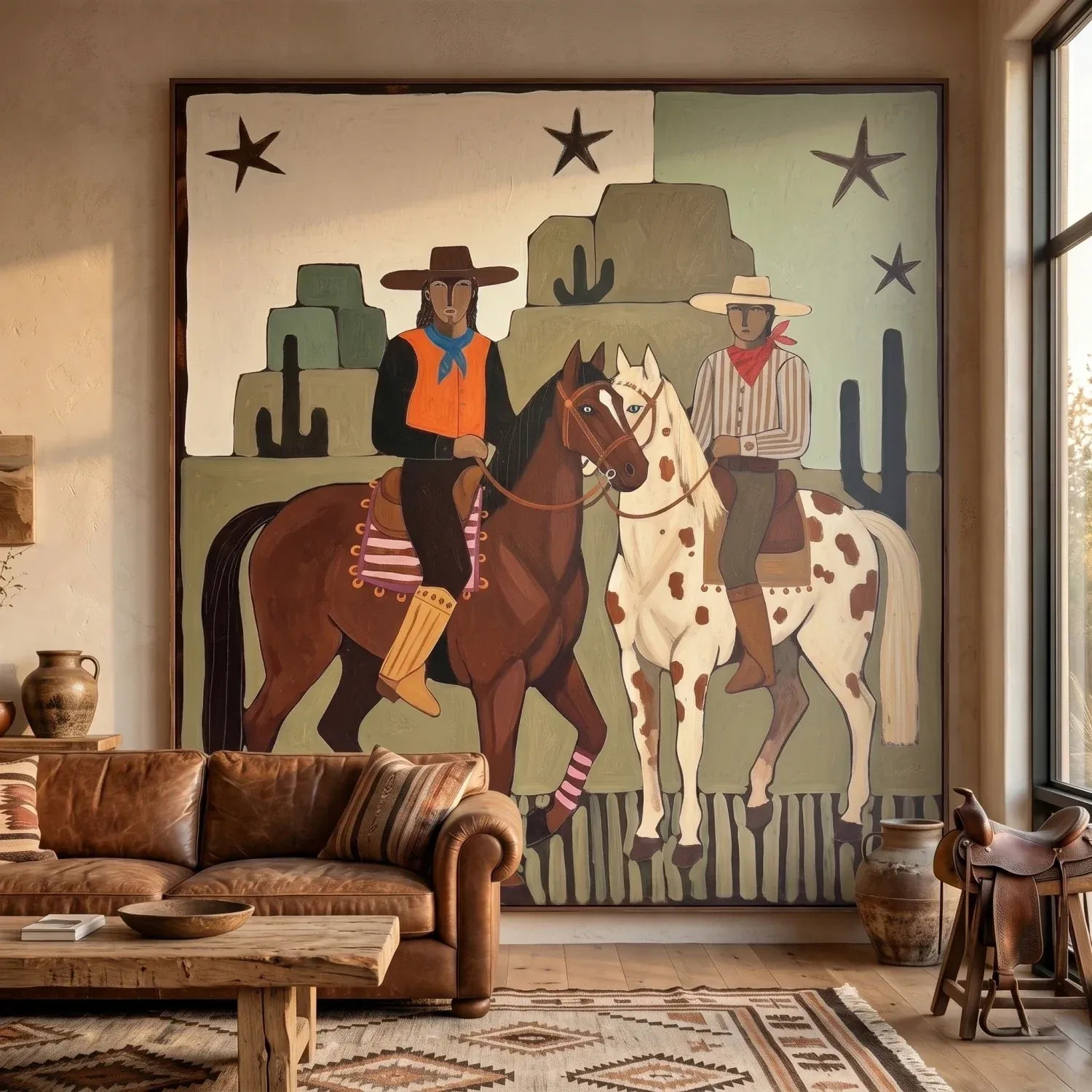 Western Cowboy Wall Art #WW005