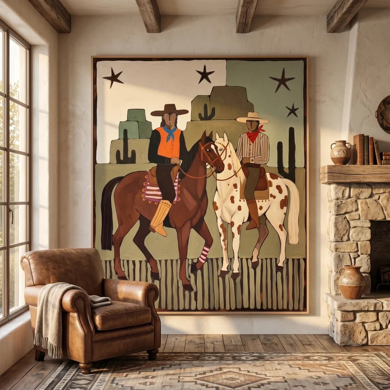 Western Cowboy Wall Art #WW005